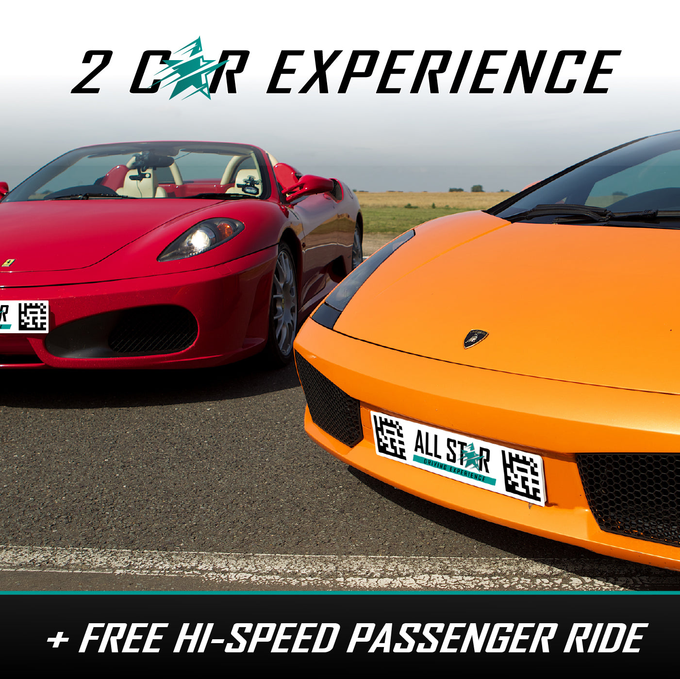 Driving Experience – 2 Cars