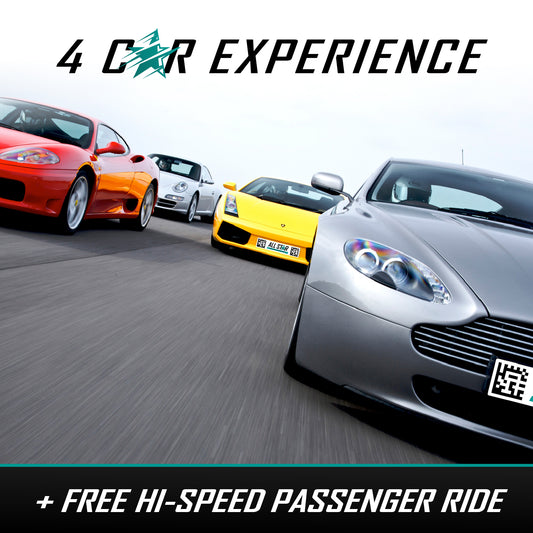 Driving Experience - 4 cars