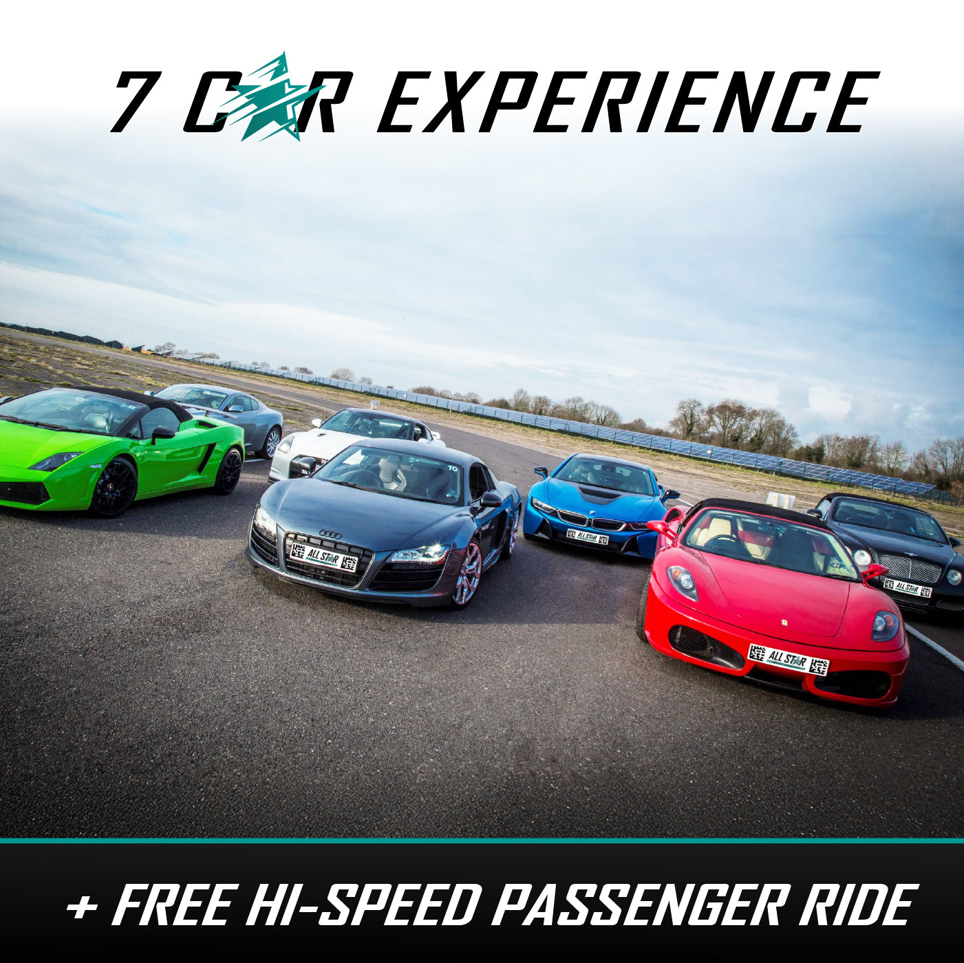 Driving Experience – 7 Cars