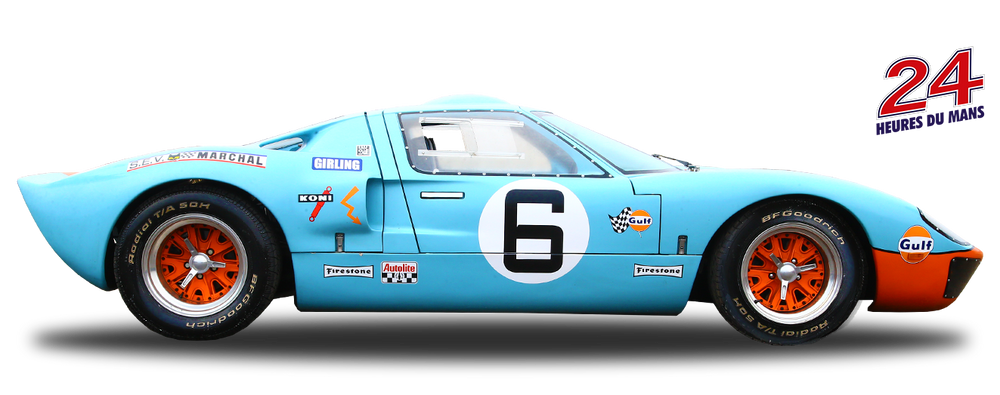 Ford GT40 (Le Mans No.6)